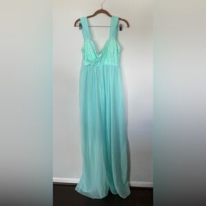 Mint Green Maternity Photoshoot Dress NWOT
